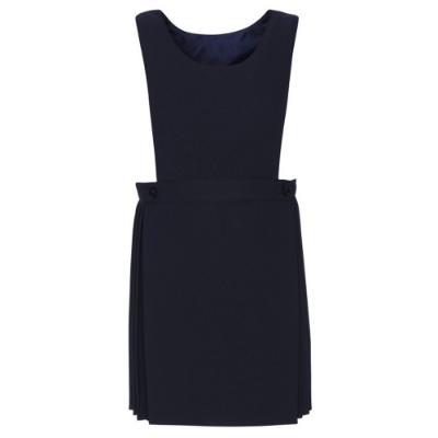 Picture of Schoolwear Girls Bib Pinafore - Navy Blue