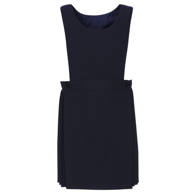 Picture of Schoolwear Girls Bib Pinafore - Navy Blue