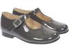 Picture of Panache Mary Jane Shoe - Dark Grey Patent