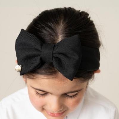 Picture of Caramelo Kids Girls School Hair Bow Headband - Black