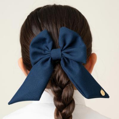 Picture of Caramelo Kids Girls School Hair Clip Bow - Navy