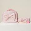 Picture of Caramelo Kids Glitter Pencil Case With Padded Bow - Pink Glitter
