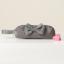 Picture of Caramelo Kids Pencil Case With Contrasting Padded Bow - Grey
