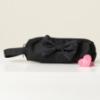 Picture of Caramelo Kids Pencil Case With Contrasting Padded Bow - Black