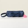 Picture of Caramelo Kids Pencil Case With Contrasting Padded Bow - Navy