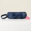 Picture of Caramelo Kids Pencil Case With Contrasting Padded Bow - Navy