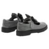 Picture of Caramelo Kids Girls Satin Bow Mary Jane School Shoes - Grey