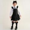 Picture of Caramelo Kids Girls Ra-Ra Frill School Pinafore - Black