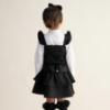 Picture of Caramelo Kids Girls Ra-Ra Frill School Pinafore - Black