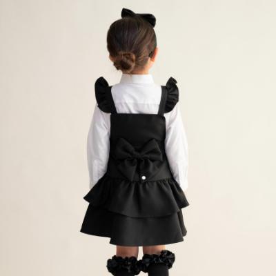Picture of Caramelo Kids Girls Ra-Ra Frill School Pinafore - Black