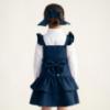 Picture of Caramelo Kids Girls Ra-Ra Frill School Pinafore - Navy