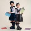 Picture of Caramelo Kids Girls Ra-Ra Frill School Pinafore - Navy