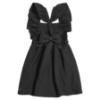 Picture of Caramelo Kids Girls Frill School Pinafore With Bows - Black