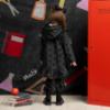 Picture of A Dee BTS Stella Frill Raincoat - Black