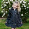 Picture of A Dee BTS Stella Frill Raincoat - Black