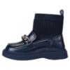 Picture of A Dee Mary Chain Sock Wellie - Navy Blue