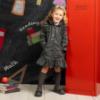 Picture of A Dee BTS Stella Frill Raincoat - Grey
