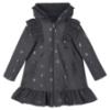 Picture of A Dee BTS Stella Frill Raincoat - Grey