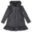 Picture of A Dee BTS Stella Frill Raincoat - Grey
