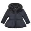 Picture of A Dee BTS Amie Short Jacket Faux Fur Hood - Grey