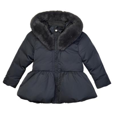 Picture of A Dee BTS Amie Short Jacket Faux Fur Hood - Grey