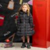 Picture of A Dee BTS Joyce Padded Coat With Oversized Hood - Grey