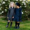 Picture of A Dee Mary Chain Sock Wellie - Navy Blue
