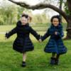Picture of A Dee BTS Pixie Satin Ruffle Ankle Sock - Navy Blue