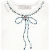 Picture of Monnalisa Girls Jewel Top & Jewel Skirt Set X 2 - Ivory Blue