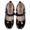 Picture of Lelli Kelly Ophelia 2 Girls School Shoe With Detachable Flower Bracelet - Black Patent