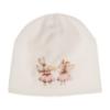 Picture of Jamiks Kids Baby Girls Jolene Castle Babygrow Hat Swaddle Bib Velour Set X 4 - Ivory Pink