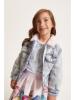 Picture of Monnalisa Girls Jewel Top & Jewel Skirt Set X 2 - Ivory Blue