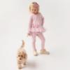 Picture of Daga Girls Fluffy Chic Large Bow Headband - Dark Pink