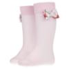 Picture of Daga Girls Magical Surprises Knee Socks With Bow - Pink Red