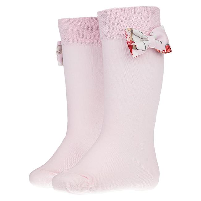 Picture of Daga Girls Magical Surprises Knee Socks With Bow - Pink Red
