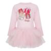 Picture of Daga Girls Magical Surprises Applique & Tulle Dress - Pink Red