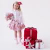 Picture of Daga Girls Magical Surprises Blouse & Skirt Set X 2 - White Pink Red