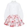 Picture of Daga Girls Magical Surprises Blouse & Skirt Set X 2 - White Pink Red