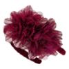 Picture of Daga Girls Fashion Street Tulle PomPom Headband - Burgundy