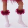 Picture of Daga Girls Fashion Street Tutu Knee Socks - Pink Burgundy