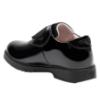 Picture of Lelli Kelly Ellie Girls Easy On School Shoe With 3 Trims - Black Patent