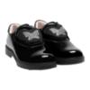 Picture of Lelli Kelly Evelyn Butterfly Girls Easy On School Shoe With 3 Trims - Black Patent