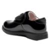 Picture of Lelli Kelly Evelyn Butterfly Girls Easy On School Shoe With 3 Trims - Black Patent