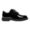 Picture of Lelli Kelly Evelyn Butterfly Girls Easy On School Shoe With 3 Trims - Black Patent