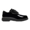Picture of Lelli Kelly Eden Star Girls Easy On School Shoe With 3 Trims - Black Patent