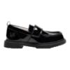 Picture of Lelli Kelly Miss LK Camilla School Loafer Shoe - Black Patent