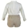 Picture of Miranda Baby Boys Blouse & Pants Set X 2 - Ivory Beige