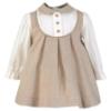 Picture of Miranda Baby Girls One Piece Dress - Ivory Beige
