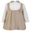Picture of Miranda Baby Girls One Piece Dress - Ivory Beige