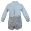 Picture of Miranda Baby Boys Blouse & Pants Set X 2 - Blue Navy
